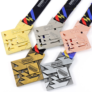 Customizable Metal <strong>Holders</strong> for Award <strong>Medals</strong> School Sports <strong>Running</strong> Badminton Football-Casting Technique for Sublimation <strong>Medal</strong> - Product Image 3