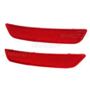 Nouveaux autocollants réflecteurs de pare-chocs arrière gauche/droite rouges pour Ford Mondeo MK4 2007-2010 LH, bandes réfléchissantes pour feux de brouillard - Product Image 2