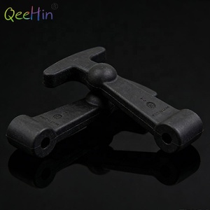 カスタム耐久性シリコンゴム製ハスプ、弾性衝撃吸収ゴムバックル、フレキシブルゴム製ドローラッチ - Product Image 4