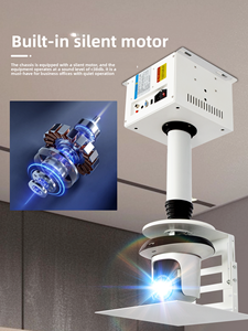 <span class=keywords><strong>Support</strong></span> de Suspension Électrique pour Caméra de Visioconférence et <span class=keywords><strong>Projecteur</strong></span> de Surveillance, à Bras Unique, avec Télécommande - Product Image 4