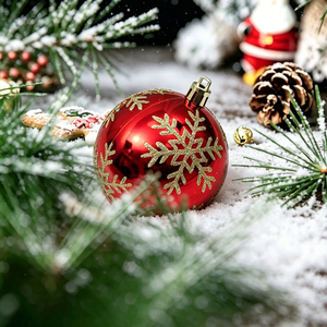 Boules de Noël <span class=keywords><strong>Miman</strong></span> WY66 2026 faites à la main, 8 cm, scintillantes, 12 pièces, sphères électro-plaquées, mini décorations d'arbre en plastique - Product Image 5