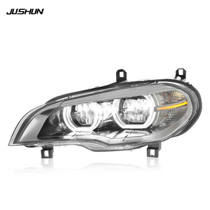 Kit de phares à LED Jushun pour BMW X5 E70 avec feux de jour Angel Eyes et clignotants 12V - Product Image 2