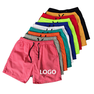Shorts de bain en gros, shorts de plage d'été, 100% polyester, décontractés, taille respirante, séchage rapide, shorts de bain pour hommes avec poche - Product Image 1