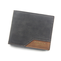 Dompet Pria Vintage Bermotif Cetak Perunggu, Pendek, Berlapis Embun, Banyak Slot Kartu, Kapasitas Besar, Lipat Dua