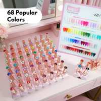 Vernis Gel Couleur Haute Pigmentation TPO FREE 12ml, Vente en Gros Marque Privée, Peinture à Ongles en Vrac 1kg, Vernis Gel Personnalisé avec Logo pour Ongles