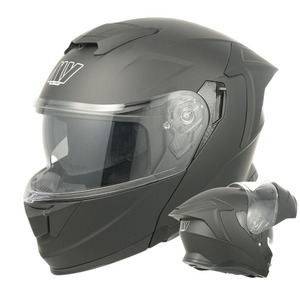 Casque ouvert anti-collision de haute qualité, fabriqué sur mesure en usine, avec visière relevable et double couche de verres - Product Image 2