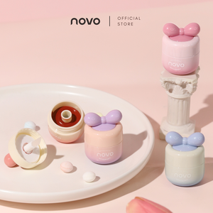 NOVO Sweet Dreams Light Fog <span class=keywords><strong>Labios</strong></span> esponjosos y barro Textura suave y sedosa Fácil de mostrar Color <span class=keywords><strong>en</strong></span> las manos Superficie mate Blanqueamiento diario - Product Image 5