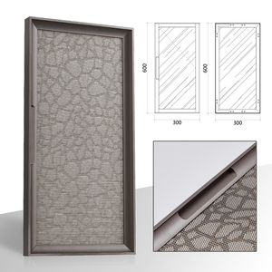 Armoire <span class=keywords><strong>de</strong></span> présentation <span class=keywords><strong>de</strong></span> style italien moderne <span class=keywords><strong>de</strong></span> luxe avec cadre en aluminium fin, poignée intégrée et porte en verre trempé - Product Image 2