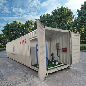 Beweegbare Brandstof Tankstation 20ft En 40ft Gecontaineriseerde Dienst Mobiele Brandstof Benzinestation - Product Image 1