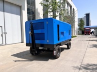 Compresseur d'air mobile diesel à vis haute pression SDP 740J, usage intensif, industriel, sur mesure, OEM, fabriqué en Chine
