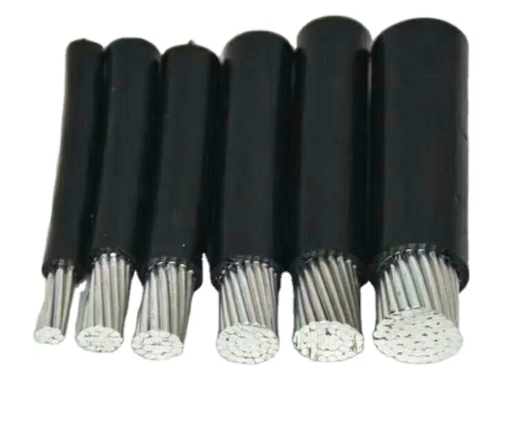 Kabel Overhead Isolasi Pvc/Xlpe Elektrik, Layanan Putar Aluminium Kualitas Baik, Spesifikasi Kabel Aluminium Rendah