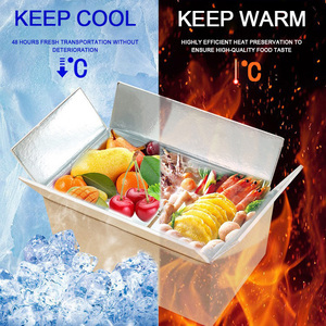 Caja Aislada para Transporte de Alimentos Congelados en Cadena de Frío de 48 Horas - Product Image 1