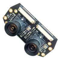 Module double caméra HD 8MP IMX219 avec LED IR pour la vision industrielle et la reconnaissance faciale
