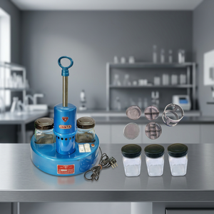 Machine de nettoyage de bijoux en plastique JANTA avec 3 bocaux et filtres pour le polissage du verre de montre - Product Image 5