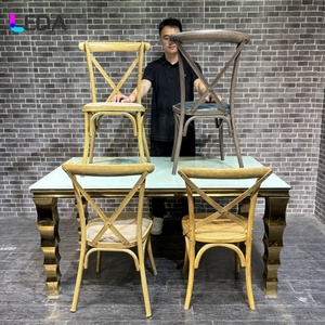 JINDA Wholesale Wedding Party Events Banquet Metal Fancy <strong>Table</strong> White Gold Stainless <strong>Steel</strong> <strong>Frame</strong> <strong>Table</strong> - Product Image 3