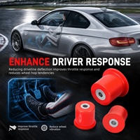 Kit de silentblocs de différentiel polyuréthane BEVINSEE 80A pour BMW E90 E92 E82 E88 2005-2013 # 33176760288