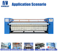 Repasseuse industrielle automatique pour draps, équipement de blanchisserie commercial pour hôtels et hôpitaux
