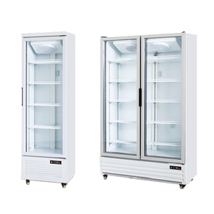 Enfriador Vertical de Bebidas con Puerta de Vidrio para Supermercado, Exhibidor de Bebidas con Puerta de Vidrio, Refrigerador <span class=keywords><strong>Coca</strong></span>-Cola - Product Image 3