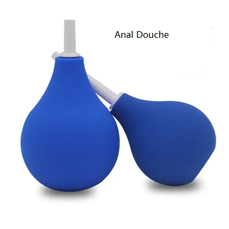 New Arrival Custom Anal Douche Enema Bulb Clean Comfortable PVC Irrigation Device Enema Anal for Women's or Men's Health