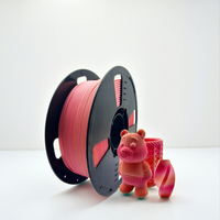 Filament PLA Mat 1,75 mm de diamètre 1 kg Couleurs variées Compatible PETG/TPU/ABS Filament pour imprimante 3D Projets 100% Matière vierge