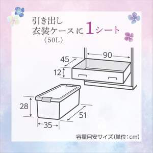 Hakumoto Earth Gel Deshumidificador Desechable con Fragancia a Hortensia, 12 Hojas para Cajones y Estuches de Ropa - Product Image 5