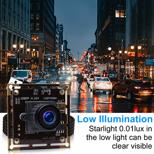 <span class=keywords><strong>Module</strong></span> de caméra USB ELP Full HD 1080P 30fps à faible luminosité avec microphone, objectif grand angle 2,1 mm, sans pilote, webcam USB H.264 - Product Image 3