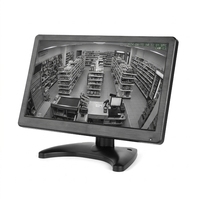 Monitor de 11.6 Pulgadas con Pantalla LCD de Resolución Full HD y Carcasa de Plástico para Monitoreo de Tiendas Minoristas y CCTV