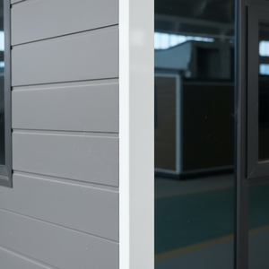 Maison modulaire extensible en acier galvanisé haute résistance, maison-conteneur carrée <span class=keywords><strong>pour</strong></span> bureau, entrepôt - Product Image 3
