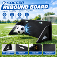 Panneau de rebond pour le football, équipement d'entraînement au passage et au tir, mur de rebond portable pour la pratique et l'entraînement au football