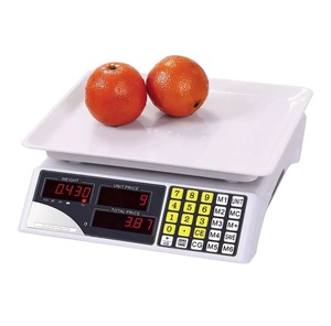 Bilancia per conteggio digitale da 30kg/66lb per il supermercato bilancia per piatti in acciaio inossidabile <span class=keywords><strong>Kg</strong></span>/g/lb/oz - Product Image 2