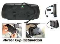 Caméra de recul 3ème caméra pour Renault Master, Toyota Hiace, Mercedes, Citroën Jumpy, Iveco Daily, FJ Cruiser
