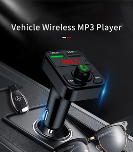 Reproductor <span class=keywords><strong>de</strong></span> Audio X3 con Chip BT 5.0, Soporte para Tarjeta TF y USB, Llamadas Manos Libres, <span class=keywords><strong>Modulador</strong></span> BT FM, Transmisor FM, Cargador <span class=keywords><strong>de</strong></span> Teléfono - Product Image 4