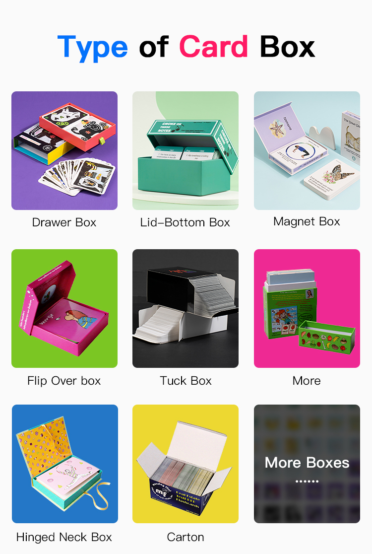 Factory custom printing playing cards in bulk drinking card games flash card