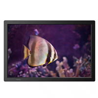 Téléviseur portable numérique mini avec écran LCD de 15,4 pouces, ATSC DVB-T2 ISDB-T