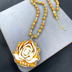 CH-LHN1518 viola naturale Druzy/<span class=keywords><strong>occhi</strong></span> di tigre/giallo giada <span class=keywords><strong>turchese</strong></span> collana intarsio di cristallo naturale pietra di cristallo intarsio Set di gioielli - Product Image 5