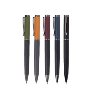Wholesale Luxury 0.5mm Writing Width Metal Ballpoint <b>Pens</b> Stainless Steel Ballpoint <b>Pen</b> for Office School Custom Logo Accepted - Product Image 1