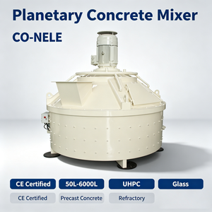 Mezcladora planetaria de concreto de alta resistencia, mezcladora vertical de tambor con larga vida útil - Product Image 2