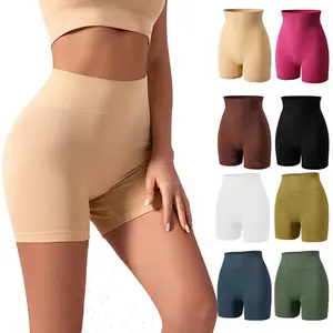 קינג מקרין סטאר נשים מכנסיים קצרים בטיחותיים מותניים גבוהים תחתוני אנטי חשיפה תחתוני ספורט לנשימה מתחת לחצאית תחתוני בטיחות שמלת נשים