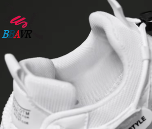 Zapatos Deportivos Casuales de Verano para Hombre 2025, Nuevos Zapatos de Trabajo Negros Transpirables con Diseño de Malla, Suela Gruesa de PU, Aumentan la Altura, Zapatos de Seguridad Laboral - Product Image 6