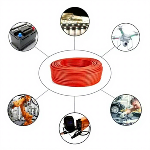 Cable de Batería de Cobre Flexible Aislado en PVC, 2/3/5/10/20/30/50m, Rojo y Negro, 26-4 AWG, Clasificación IP67, 240V, para Panel Solar y Automóvil - Product Image 3