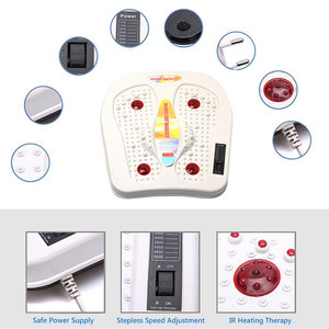 Electronic TENS <strong>Infrared</strong> Rolling <strong>Foot</strong> <strong>Massager</strong> for Diabetics <strong>Reflexology</strong> Massage Machine with Remote Control - Product Image 4