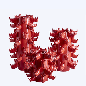 Vase à fleurs en céramique et en porcelaine décoré en forme de rhinocéros mignon pour bureau à domicile et cuisine Vase décoratif Dolomite <span class=keywords><strong>Flora</strong></span> - Product Image 3