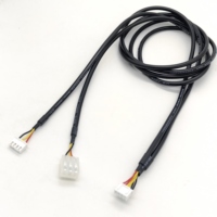 Câble de raccordement OBD de type L à 16 broches en cuivre vers connecteur JST Molex XH PHR ABS pour outil de diagnostic de véhicule OBD
