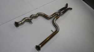 Tubo <span class=keywords><strong>de</strong></span> Escape Intermedio <span class=keywords><strong>de</strong></span> Aleación <span class=keywords><strong>de</strong></span> Titanio S55B <span class=keywords><strong>de</strong></span> Igual Longitud para BMW M3 M4 F80 F82 F83 3.0T 2014-2019 con Sonido Agradable - Product Image 3