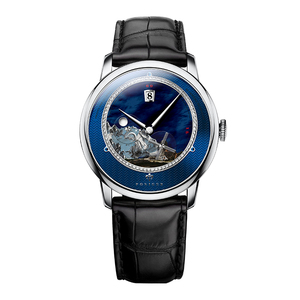 Reloj Automático de Negocios PONIGER P7.23 con Visualización de Fecha, Doble Hora, Segundero, 5ATM, Mecánico, Esqueleto - Product Image 1