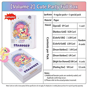Wholesale <strong>Kayou</strong> My Littled Ponyds Cute Party Vol.2 Friendship Eternal Cards Peripheral Card Factory Direct Sales - Product Image 3