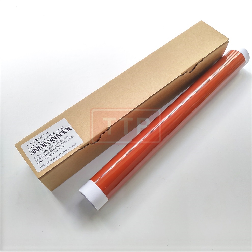 Крепежная пленка Bizhub C554/C654/C754/C659/C759, крепежная пленка, пояс, совместимый с Minolta Konica, рукава фузера для Bizhub 558 758 808 654 754