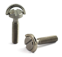 Vente en gros 1/4 pouces noir acier inoxydable DIN laiton ovale caméra D anneau espion trépied vis avec tête hexagonale articulée 4mm taille métrique