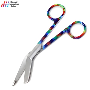 Tijeras Profesionales para Vendajes Lister de 14 cm, Curvas, de Acero Inoxidable, Tijeras Médicas, Mejor Proveedor Mayorista - Product Image 5