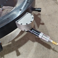 Machine de rectification de brides externe portable SFP-1500 pour réparation de brides sur site de grand diamètre